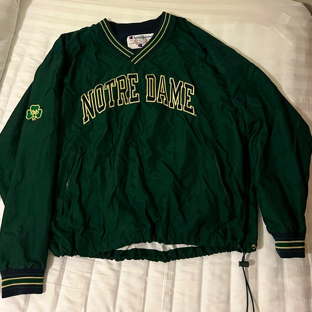 Vintage Notre Dame Fighting Irish Champion Bomber Jacket XL